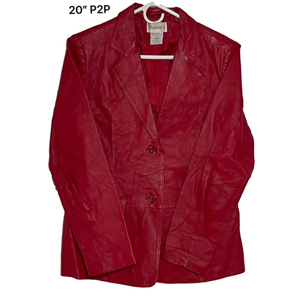 Chadwicks Leather Blazer, Women’s 12